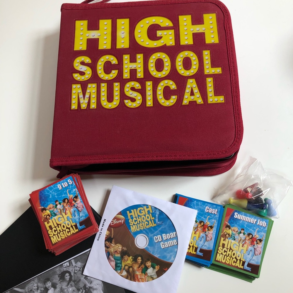High School Musical CD Board Game
